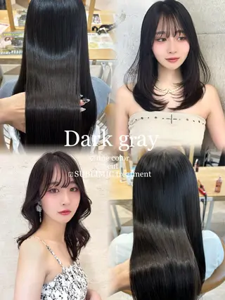 セミロング sakura/韓国 ガーリー/ワンホンのヘアスタイル