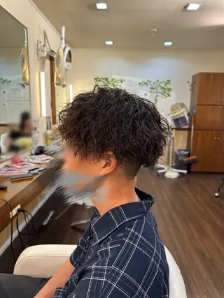 パーマ BAROA中村橋所属・濱野 黎士のヘアスタイル