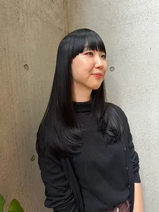 セミロング 似合わせカット /パーマ岡本淳平のヘアスタイル