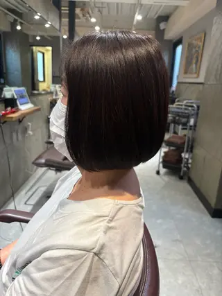 メンズ La fith hair arc 高槻店所属・Chisato🤍 高槻/ボブ/ショートのヘアスタイル