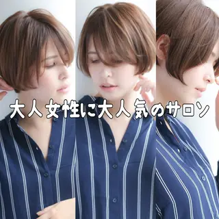 ショート ✨髪質改善・縮毛矯正 専門美容室マーベルのヘアスタイル