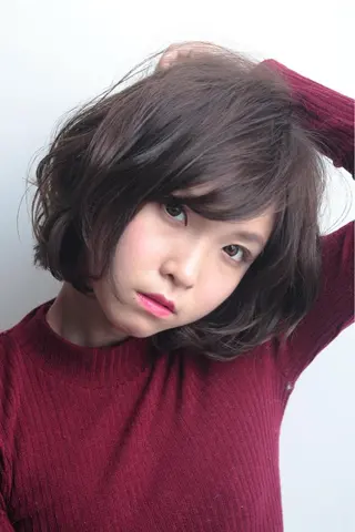 ミディアム カラー RESBORN所属・長岡 大偉のヘアスタイル