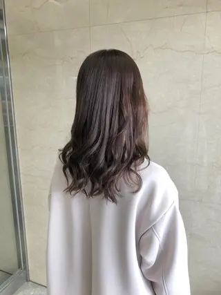セミロング キノシタ ナオユキのヘアスタイル