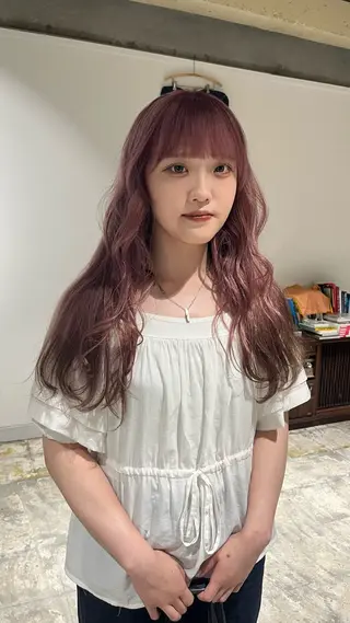 カラー SESSION所属・nao 𝜗𝜚のヘアスタイル
