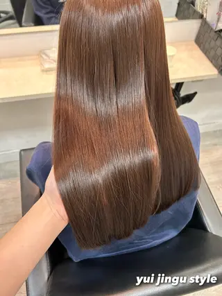 ロング カラー パーマ ヘアアレンジ メンズ ワット 原宿のヘアスタイル