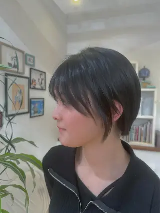 ショート KAKERU/ボブ/ ショート/パーマ🌱のヘアスタイル