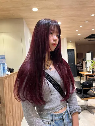 ロング カラー 産休中です 艶カラー♡オカのヘアスタイル