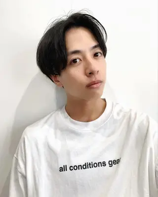 ショート パーマ ヘアアレンジ メンズ 〽️magico/ ウルフDaiki〽️のヘアスタイル