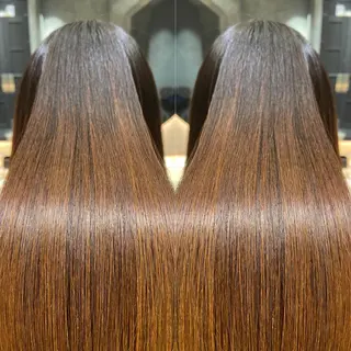 ロング ツバサ 髪質改善のヘアスタイル