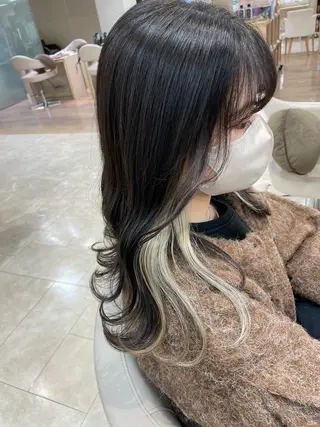 ロング カラー 暖色レイヤー 🥀REIRIのヘアスタイル