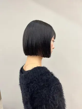 ショート カラー 池袋/似合わせ/縮毛 髪質改善【ugen】のヘアスタイル