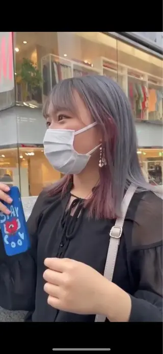 ミディアム カラー nico🏁 rihoのヘアスタイル