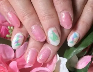 ネイル 山下 アップネイルのネイルデザイン