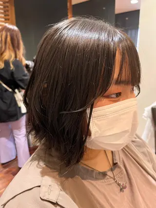 ミディアム 髪質改善美容室／白石 凌大のヘアスタイル