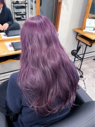 ロング カラー affect 上大岡所属・《髪質改善・縮毛矯正 /ブリーチ》坂本爽のヘアスタイル