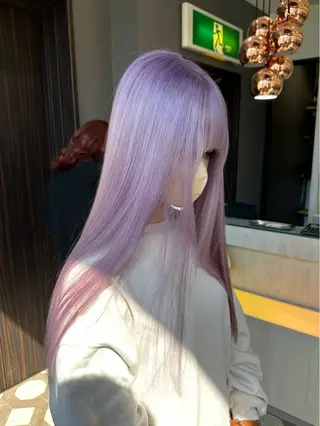 セミロング カラー JILL/鶴岡 和幸/天神のヘアスタイル