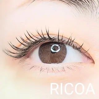 マツエク・マツパ RICOA 酒井のマツエク・マツパデザイン