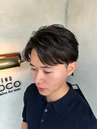 ミディアム メンズ 🔥メンズ特化🔥 塩拓巳のヘアスタイル