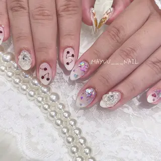 ネイル 🎀 Mayu 🎀痛ネイルのネイルデザイン