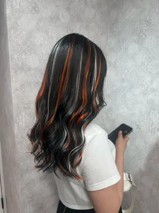 ロング カラー 💕ブリーチ/ヘアメ 🎀YUUKAのヘアスタイル