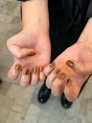 ネイル GRANDE大須 Cecil💜のネイルデザイン