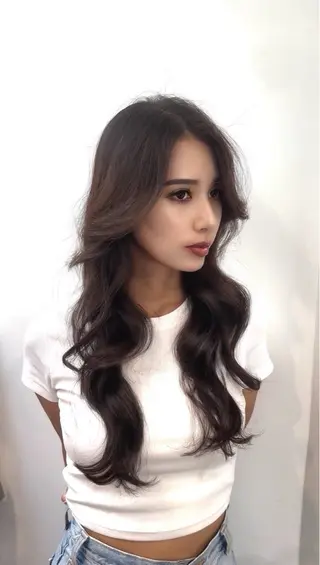 ロング 表参道/レイヤー/ ABU🐦‍🔥のヘアスタイル