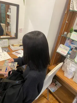 ミディアム カラー ヘアアレンジ メンズ特化 エシカル　松原大将のヘアスタイル