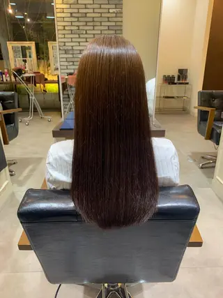 ロング Uni.所属・地毛風ストレート/ 髪質改善/榎本流行のヘアスタイル
