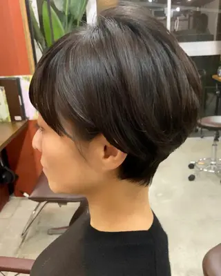 ショート 福地 礼奈のヘアスタイル