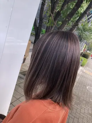 ミディアム カラー シャルマン銀座店所属・🌟東銀座マンツーマ ン🌟タカナシのヘアスタイル