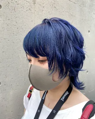 ショート カラー 鳥取のなんでも美容師 松井たかゆきのヘアスタイル