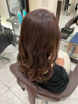 ロング 🌹門奈🌹髪質改善 /透明感カラーのヘアスタイル