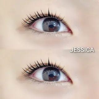 マツエク・マツパ Jessica 豊島のマツエク・マツパデザイン