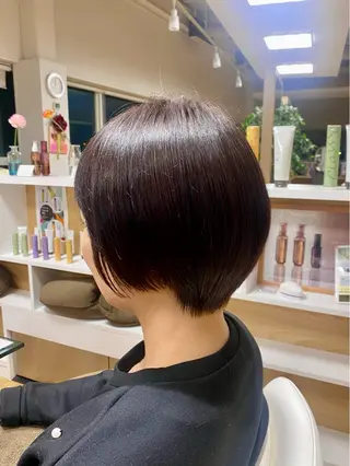 ショート I's hair NUBOU所属・小守林 蘭のヘアスタイル