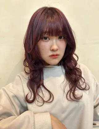 セミロング SHAMPOO BOY central所属・遠藤 真喜のヘアスタイル