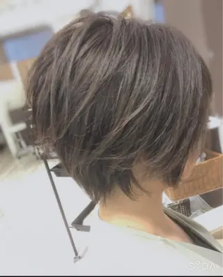 ショート カラー パーマ コトナ越谷店長　小川 良介のヘアスタイル