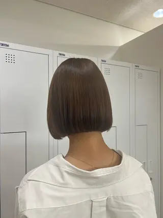 ショート カラー 透明感カラー🌙 REALharukaのヘアスタイル