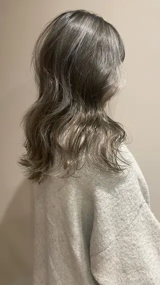 セミロング カラー hair terrace M所属・ヘアテラスM/郡山 /馬場アンドレアのヘアスタイル