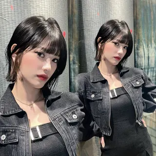 ショート カラー Pocket仙台 💚モエリのヘアスタイル