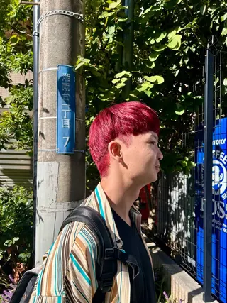 カラー メンズ 保坂 駿太郎のヘアスタイル