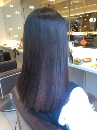 ロング amber池袋所属・美髪矯正・ブリーチ 矯正🫧秋元ゆたかのヘアスタイル