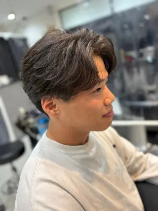 ショート パーマ 清水 勇希のヘアスタイル