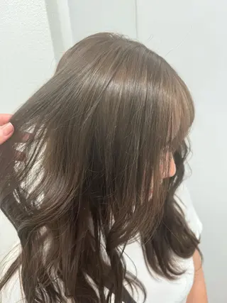 カラー noa🫧美髪/ 透明感カラーのヘアスタイル