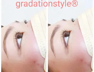 マツエク・マツパ 🎼グラデーション スタイル札幌♫*✧のマツエク・マツパデザイン