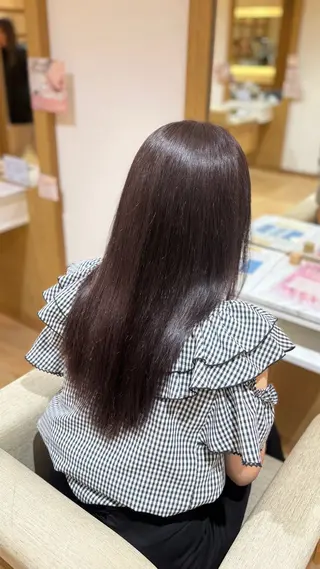 セミロング champ瓢箪山所属・Champ瓢箪山店 /haotoのヘアスタイル
