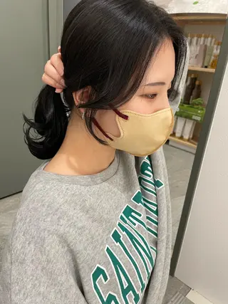 ミディアム 髪質改善will hairdesignのヘアスタイル