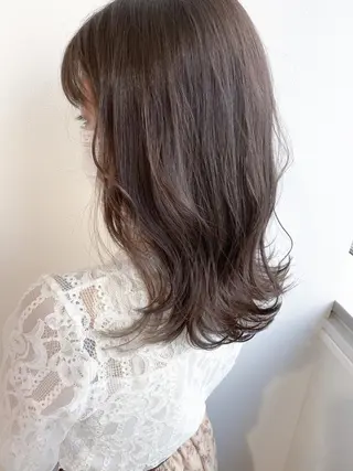 セミロング カラー Meena by urban所属・丹羽 隼人/髪質改善 /韓国ヘア🇰🇷のヘアスタイル