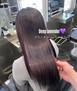 ロング カラー ミルクティー/透明感 カラー🎀YURIAのヘアスタイル