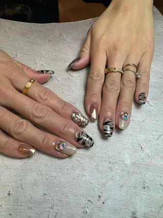 ネイル nail&eyelash mate所属・京都/東向日/桂 ayumiのネイルデザイン