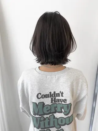 ミディアム カラー 横浜/メンズ/ボブ/ 優希のヘアスタイル